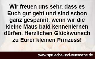 Glückwunsch zur Geburt für ein Mädchen - Glückwünsche zur Geburt Platz 6