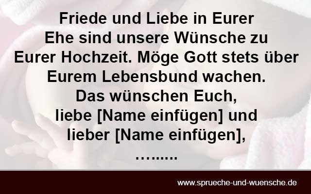 schöner Glückwunsch zur Hochzeit - Glückwünsche zur Hochzeit Platz 10