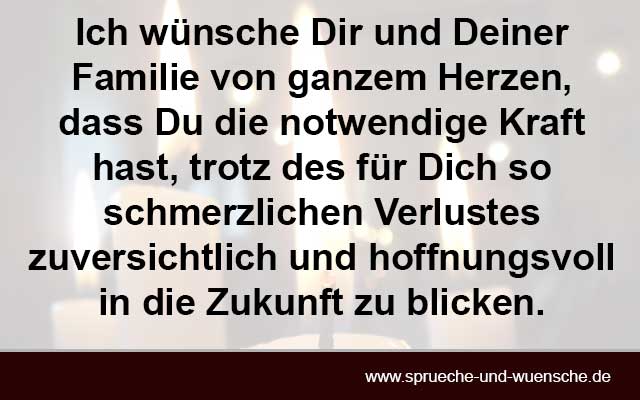 Beileid ausdrücken und kondolieren - Beileidsbekundungen zum Kondolieren Platz 1