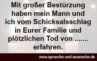 Kurze Beileidsbekundung - Beileidsbekundungen zum Kondolieren Platz 10